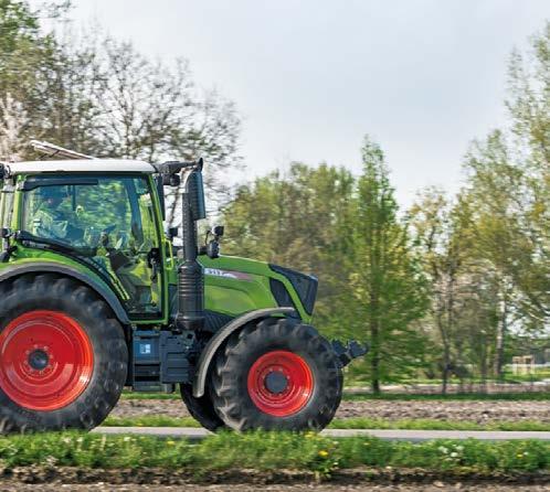- Zawory elektryzne z funkją zasową i reulają przepływu - Światła roboze LED - Wielofunkyjny joystik z 10 proramowalnymi przyiskami do obsłui narzędzi kompatybilnyh z ISOBUS, włąznie ze sterowaniem