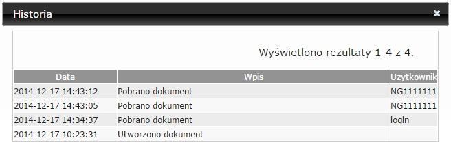 przeglądarce Pobierz plik PDF (Rys 4 [5]) rozpoczyna pobieranie dokumentu w formacie PDF Pobierz plik TIFF (Rys 4 [6]) rozpoczyna pobieranie dokumentu w formacie TIFF Przenieś do sejfu (Rys 4 [7])