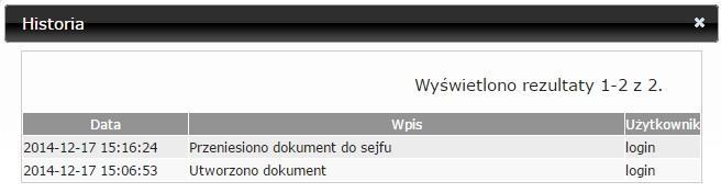 Przeniesiono dokument do faksu dokument został spowrotem powiązany z maszyną faksową Przeniesiono dokument do sejfu dokument został zebrany przez użytkownika Przyjęto żądanie ponownej