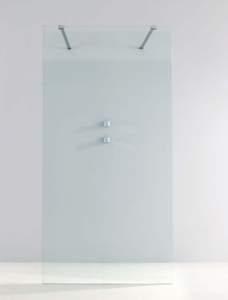 Rozsuwane drzwi, wykonane z najwyższej klasy, przezroczystego szkła hartowanego o grubości 6mm, zapewniają unikatowy efekt wizualny oraz maksymalny komfort i bezpieczeństwo kąpieli.