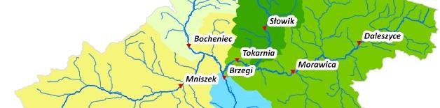 będą dane hydrologiczne Lp.