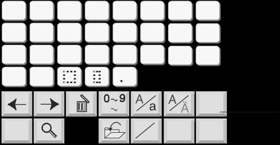 MONOGRAMY Gothic AB A(F) A B C D E F G H I J K L M N O P W oknie wyboru liter możesz tworzyć słowa, bezpośrednio poprzez