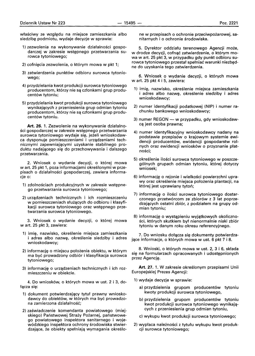 Dziennik Ustaw Nr 223-15495 - Poz.