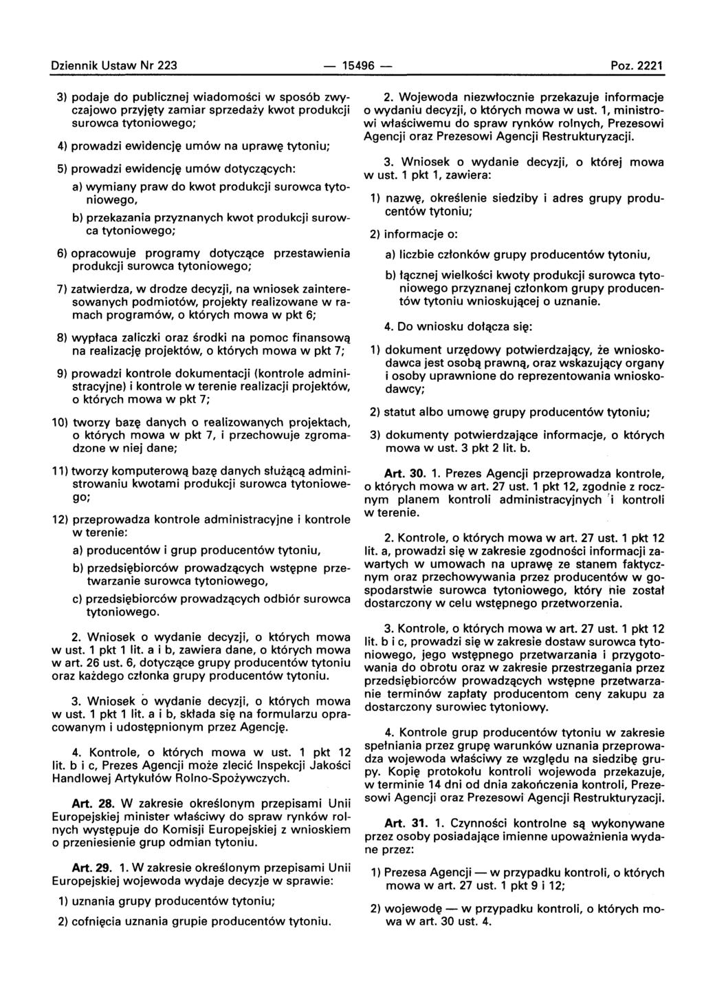 Dziennik Ustaw Nr 223-15496- Poz.