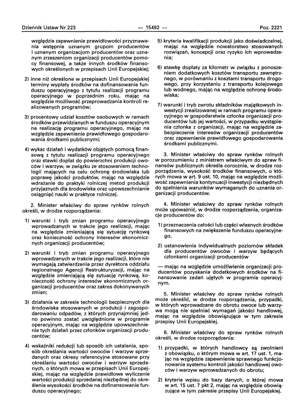 Dziennik Ustaw Nr 223-15492 - Poz.