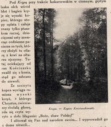 KOPIEC W KRĘPIE