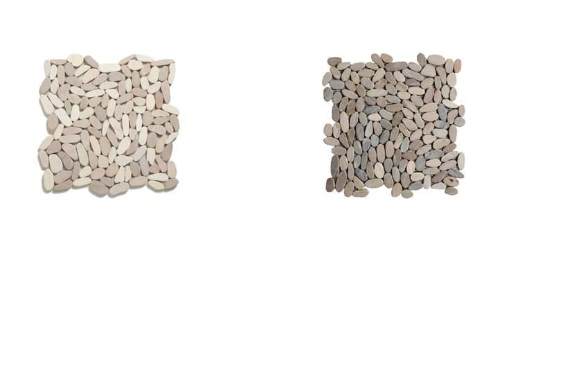 Lux4home 21 Mozaiki - Mix white tan