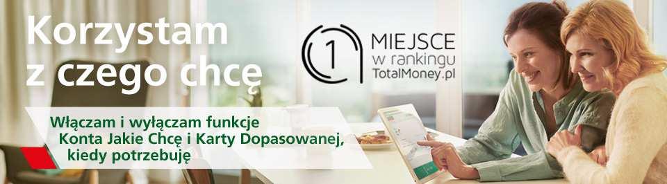 Jako pierwsi wdrożyliśmy innowacyjną ofertę - Konto Jakie Chcę 335 tys.