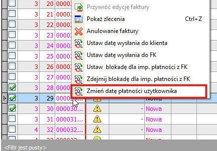 13. Blokada na usuwanie tras drobnicowych Wprowadzono blokadę na usuwanie tras