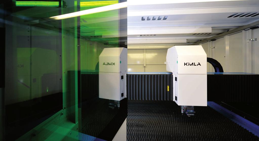 Firma KIMLA - wiodący producent maszyn CNC, specjalizująca się w stosowaniu innowacyjnych rozwiązań technicznych, stworzyła wyjątkową linię laserów światłowodowych o wysokiej wydajności i korzystnej