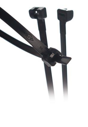 TRYTYTKI z metalowym ząbkiem MET TRYTYTKI MET- z metalowym ząbkiem, o podwyższonej wytrzymałości na zerwanie. Opaski tego u posiadają ząbek wykonany ze stali nierdzewnej (z dodatkiem molibdenu).