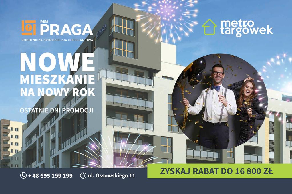 INWESTYCJI METRO TARGÓWEK OTRZYMASZ OTWARTE ZAPROSZENIE DLA