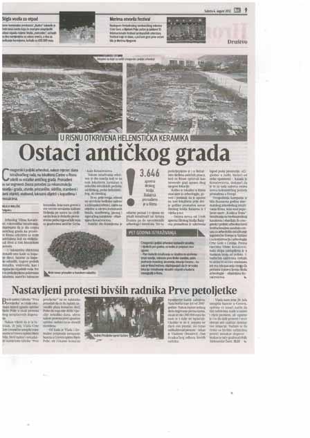 2015 POLJSKI ARHEOLOZI U RISNU