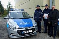 Przekazanie radiowozów KPP w Iławie #1 Przekazanie