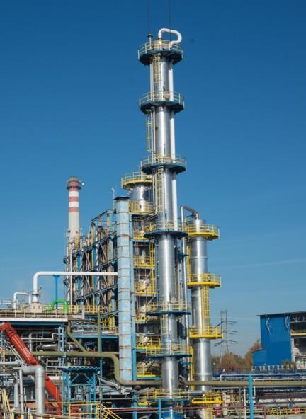 Zwiększenie potencjału produkcyjnego stworzyło potencjał do rozbudowy instalacji tlenku propylenu, dla którego chlor jest bazowym surowcem Tlenek propylenu Większe