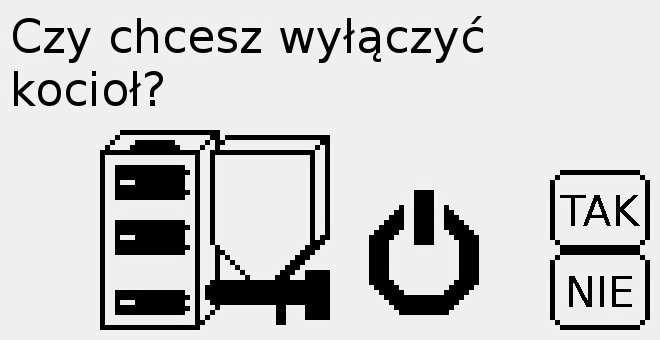 Potwierdzić przyciskiem. W trybie czuwania można ponownie uruchomić regulator wciskając przycisk. 5. Ustawianie temperatury zadanej.