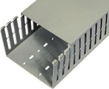 perforowane GF-A1/8 GF-A1/8 Gęstość: Opór objętościowy: ytrzyałość napięciowa: Standardowa długość: Przylepiec dwustronny: Minialne zaówienie: Zastosowanie: Sztywne PVC, jakość 9051 szary RAL7030-5