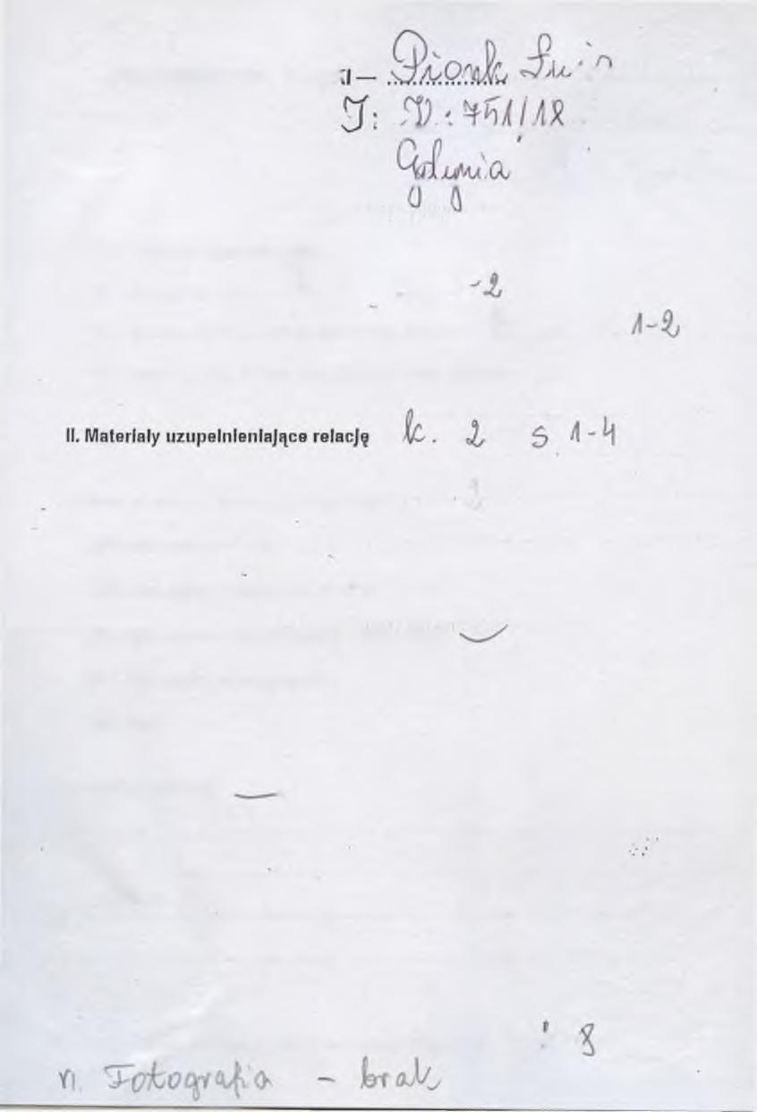SPIS ZAWARTOŚCI TECZf< Mm. 3 Q.k L ^,0 'O ' h. I.