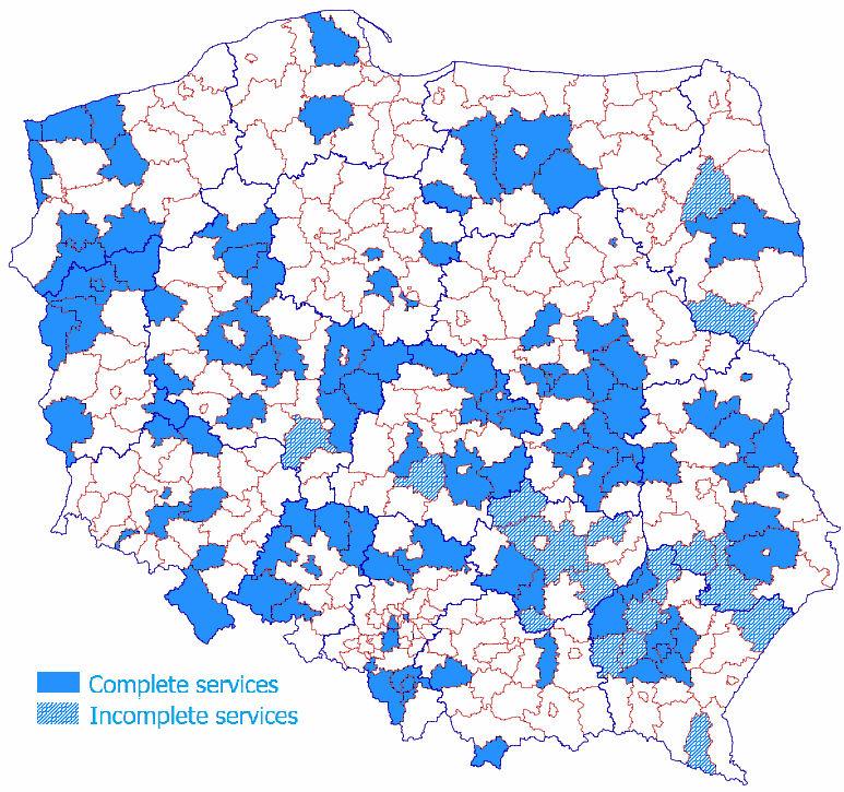 ANALIZA MO LIWOŒCI ZWIÊKSZENIA DOSTÊPNOŒCI US UG SIECIOWYCH WMS... 367 Rysunek 2.