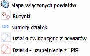 wskaÿnik dostêpnoœci danych powiatowych w us³udze zbiorczej z 32 na 55%. Do podstawowych problemów, Rysunek 3.