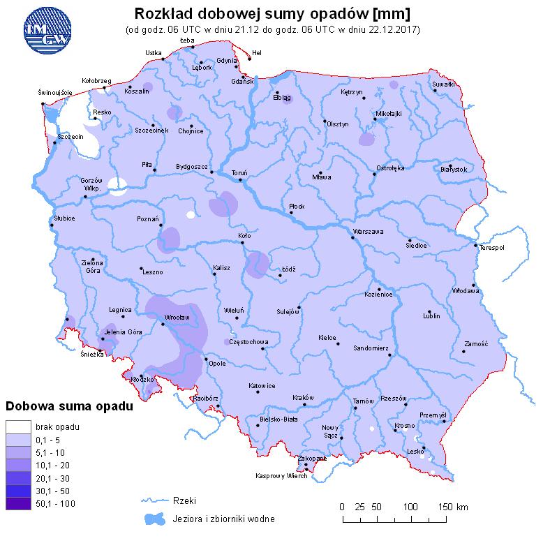 Ryc. 2. Rozkład dobowej sumy opadów Ryc. 3.