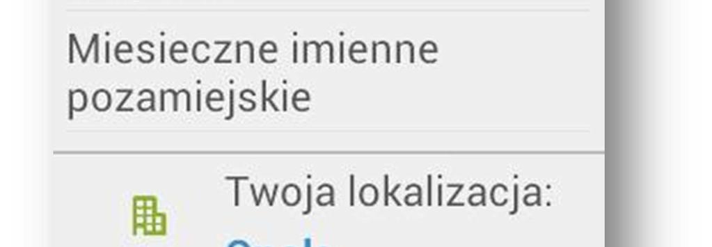 kategorię biletu (jednorazowe miejskie, jednorazowe pozamiejskie,