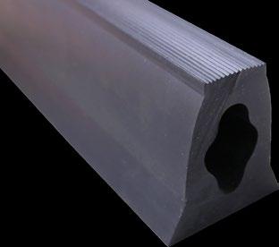 RUBBER SEALINGS MG FOR HATCH COVERS USZCZELNIENIA GUMOWE MG DO POKRYW ŁADOWNI Profiles and elements made of solid rubber EPDM are used as seals in