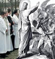ŚPIEW PRZED EWANGELIĄ: Mt 8, 17 Alleluja, Alleluja, Alleluja Jezus wziął na siebie nasze słabości i nosił nasze choroby.