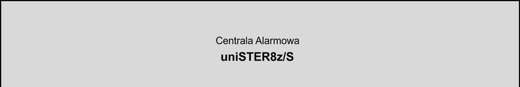 Rys.6. Połączenie Detektora Tlenku Węgla unitox.co G /E(PP)/S z centralką unister8z/s, przy wykorzystaniu wejść prądowych 4_20mA.. V.