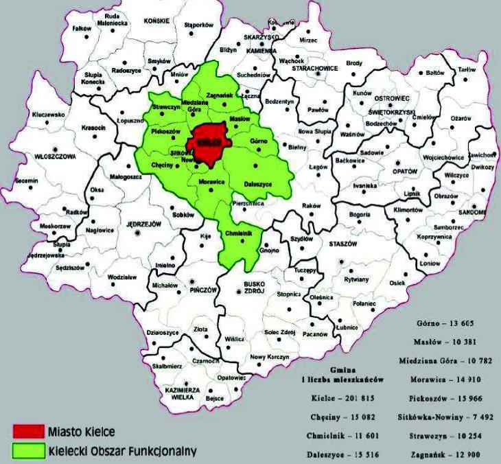 Załącznik nr 2 do Koncepcji Operatorzy atrakcji turystycznych, gestorzy obiektów sportowych i rekreacyjnych położonych na terenie Kieleckiego Obszaru Funkcjonalnego Szczegółowa lista ww.