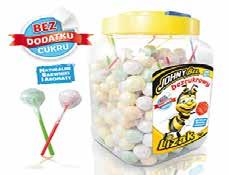 LIZAK OWOCOWY Z GUMĄ