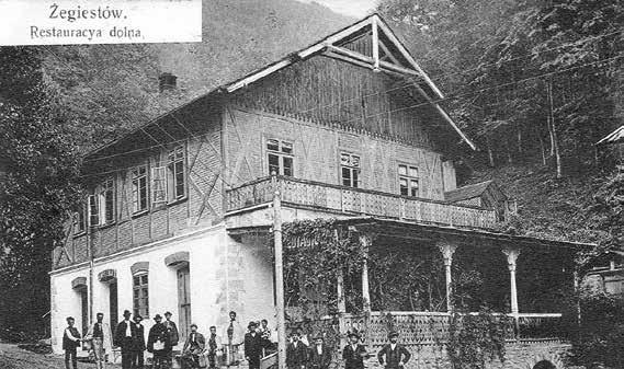Rozbudowa Żegiestowa przez Alojzego i Karola Restauracja Zakładowa w
