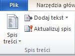 SPIS TREŚCI
