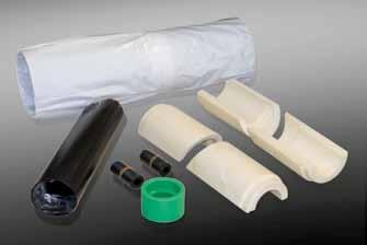 MONTAŻ MUFA AQUATHERM TI Opis produktu Mufa aquatherm ti to usieciowana, samouszczelniająca mufa termokurczliwa do preizolowanych systemów rurociągowych.