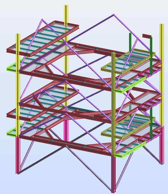 4.4 Geometria wieży z budową i rozbudową pomostów 4.5 