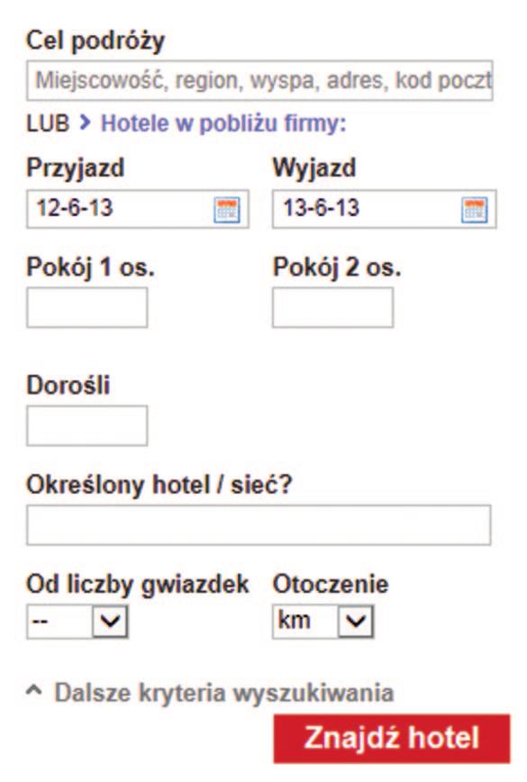 Pole wyszukiwania Numer klienta HRS Na stronie głównej znajdziesz swój numer klienta, który jest wymagany: przy rezerwacji telefonicznej pozwala konsultantowi HRS odnaleźć firmę w