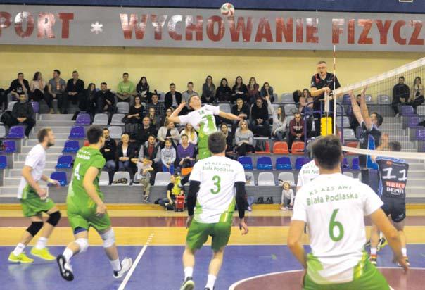 8 sport Pierwsze zwycięstwo w nowym roku piłka siatkowa Pierwsze punkty w nowym roku zdobyli siatkarze Huraganu Międzyrzec Podlaski, pokonując na wyjeździe Lesan Halinów 3:1.
