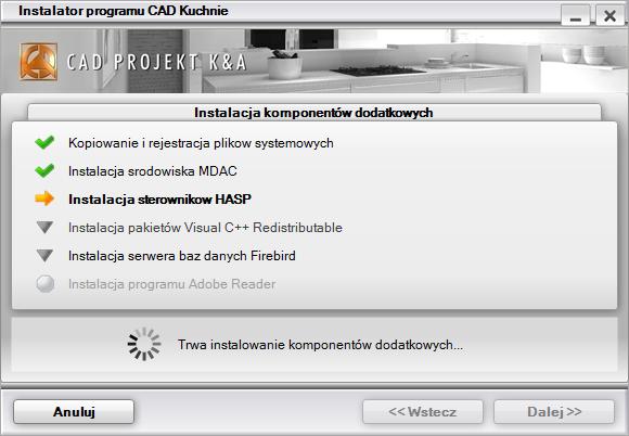 Jeśli w stosunku do wszystkich baz ma byd zastosowane to samo rozwiązanie, można zaznaczyd opcję Zastosuj dla pozostałych baz instalator przestanie wtedy pytad za każdym razem, gdy wykryje starszą