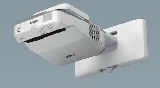 projektor Epson EB-520 projektor Epson EB-525W - - - projektor multimedialny z technologią 3LCD rozdzielczość 1024 x 768 siła światła białego i kolorowego: 3500 ANSI lm kontrast