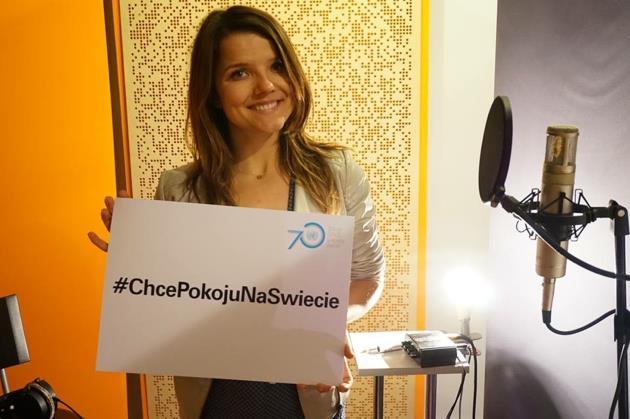 kampania społeczna #ChcePokojuNaSwiecie.
