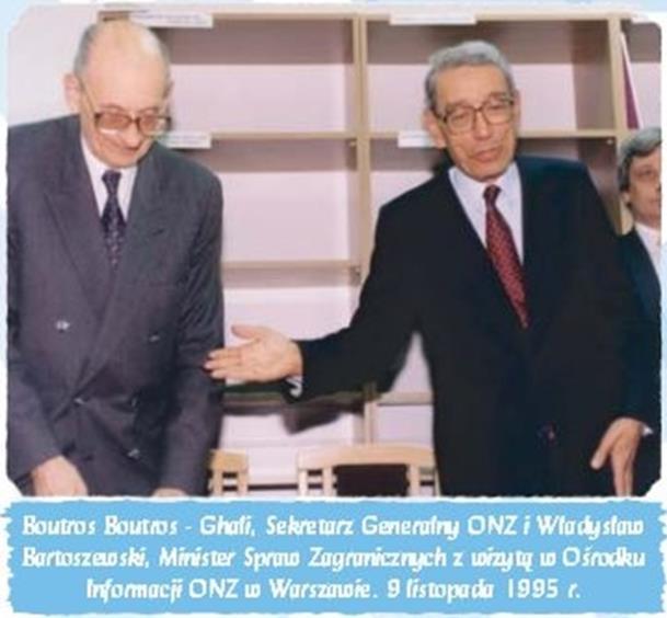 O UNIC Warsaw Ośrodek Informacji ONZ powstał w 1995 roku.