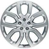 OBRĘCZE ALUMINIOWE 21" 2x7-RAMIENNE WZÓR 7001 Z WYKOŃCZENIEM LIGHT SILVER DIAMOND