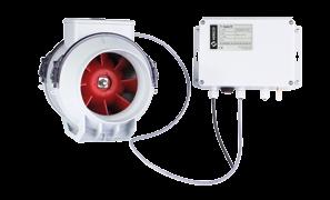 system aereco A1RC PRESO 15 NIE P O D L E G A A+ A B C D E F G RAT.100.250.PB Wentylator kanałowy zakres przepływu 0 250 m 3 /h, podciśnienie maks.