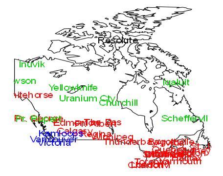 Skupienia wyznaczone metodą EM. Rysunek pochodzi z pracy: J. Jacques, C.