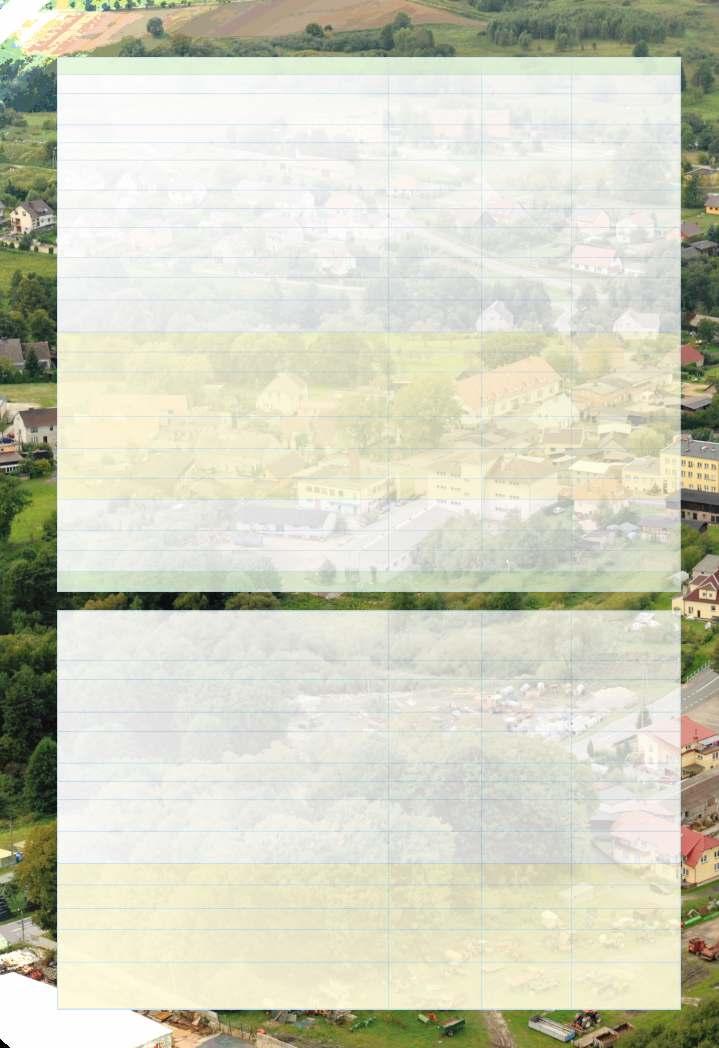 WYKAZ NAJWIĘKSZYCH INWESTYCJI 2011-2014 Nazwa przedsięwzięcia Wartość zadania Dofinansowanie Źródło pozyskanych środków Przebudowa ulicy Rzecznej, Hinza i Sportowej w Tuchomiu 191 656,00 0,00 UG