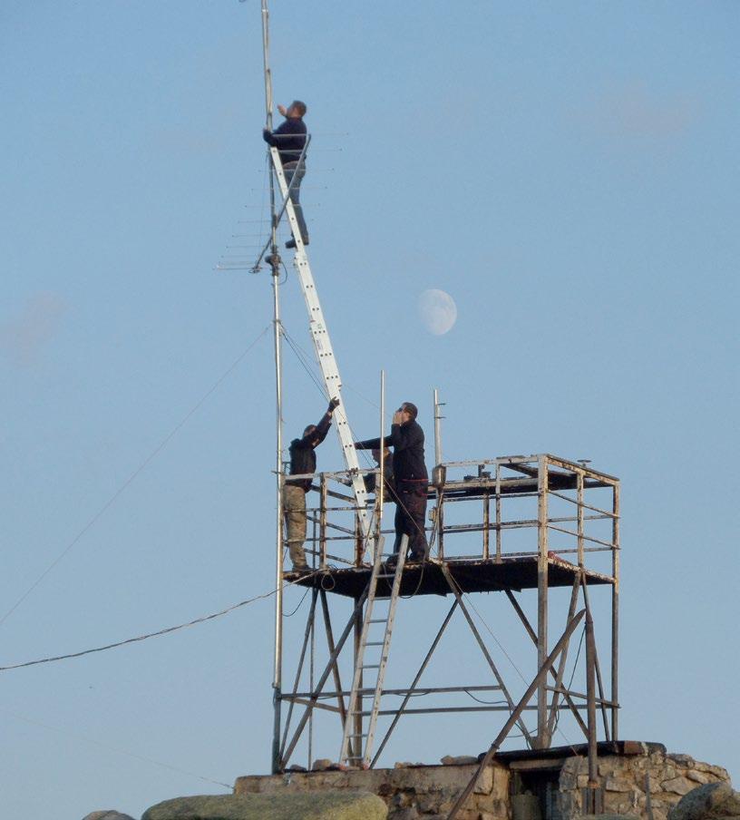 Stacja nadawcza (zawody IARU VHF - 2016) Szczegóły z ostatniej naszej aktywności na Szrenicy w III Próbach Subregionalnych na stronie SO3Z: