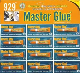 (1 TACKA) KLEJU MASTER GLUE OTRZYMASZ - 1 SZT.