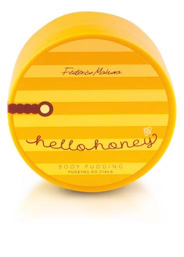 KOLEKCJA HELLO HONEY PUDDING DO CIAŁA BODY PUDDING cudownie pachnące masło o wyjątkowo puszystej konsystencji długotrwale i intensywnie nawilża skórę oraz nadaje jej satynową miękkość zawiera