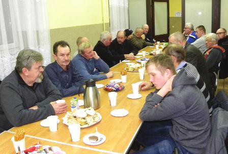 ZEBRANIE SPRAWOZDAWCZE W ŁASINIE 20 grudnia odbyło się zebranie sprawozdawcze Koła Miejskiego w Łasinie.