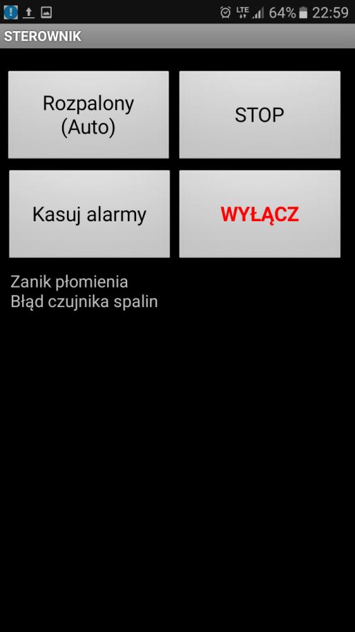 OPIS DZIAŁANIA Po uruchomieniu i skonfigurowaniu możemy połączyć się z serwerem przyciskiem [c] w górnej części ekranu.